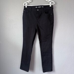 Cat & Jack Black Skinny Cotton Blend Stretch Adjustable Waist Jeans Size 16